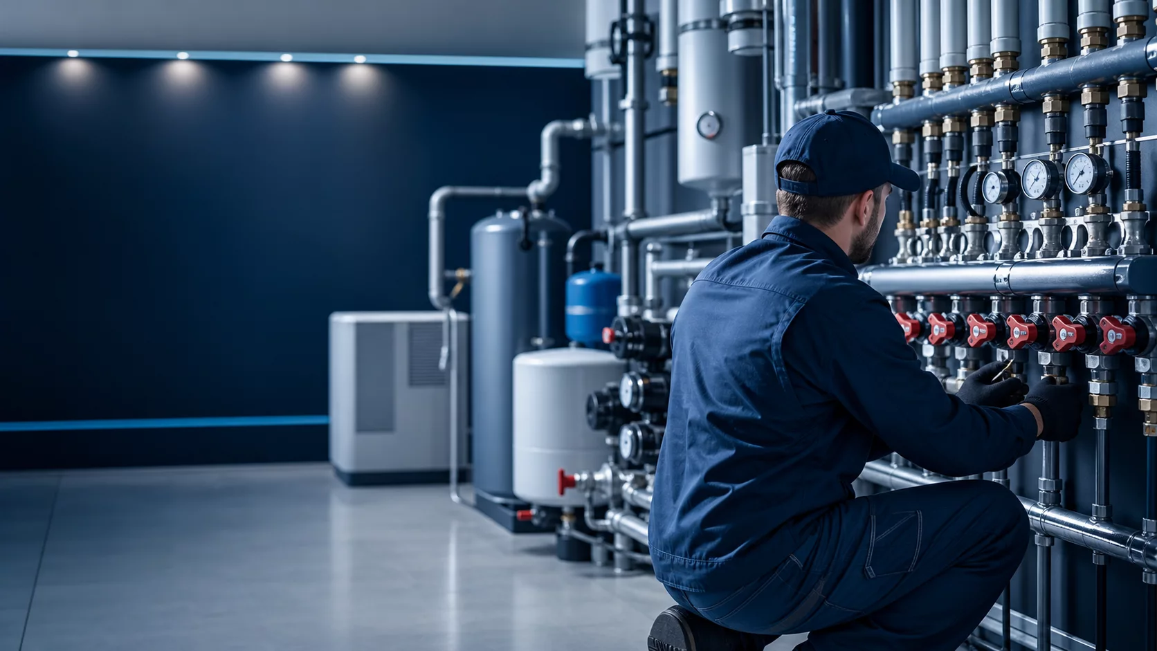 Precise technical installations